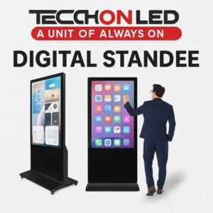 T-Type 50" Touch Digital Standee – Interactive & Engaging Display