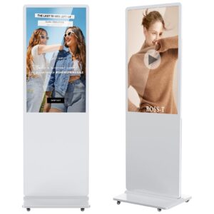 43 Inch T-Type White Digital Standee – Techon LED