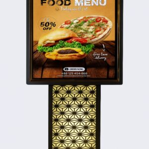 32 Inch Digital Menu Standee – Techon LED