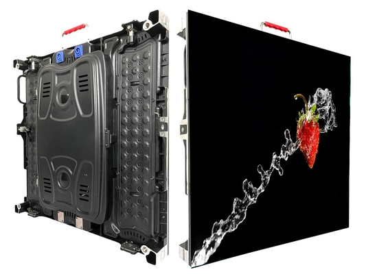 576×576 Black LED Display Cabinet – High-Performance & Durable