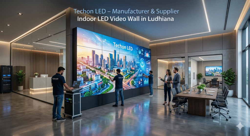 Indoor LED Video Wall in Chandigarh – Manufacturer & Supplier Guide